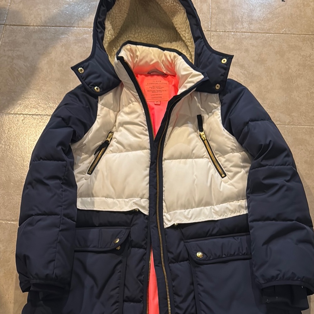 J crew signature puffer